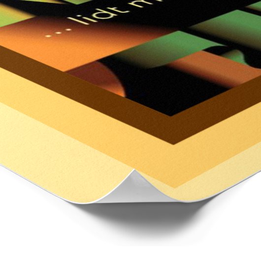 Tuborg Klassieke reclame Poster 16 x 20 (Hoek)