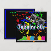 Tubulaire 80's kaart (Voorkant / Achterkant)