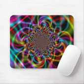 Tubular Lights 2 Mousepad Muismat (Met muis)