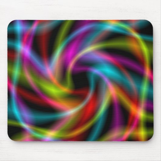 Tubular Lights Mousepad Muismat (Voorkant)