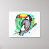 Tucan Canvas Afdruk (Voorkant)