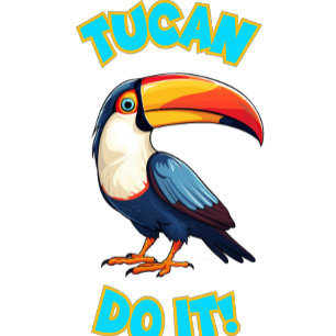 Tucan kan het. t-shirt