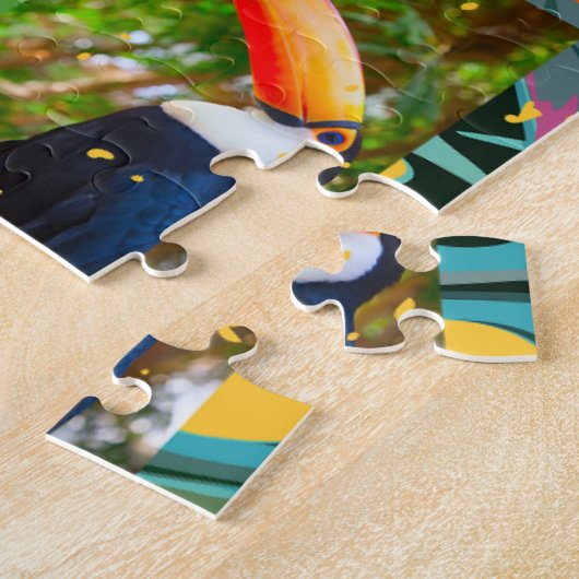 TUCAN LEGPUZZEL (Zijkant)