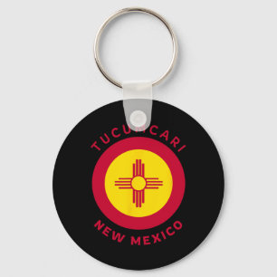 Tucari New Mexico Nm Vlag Zia Souvenir  Sleutelhanger