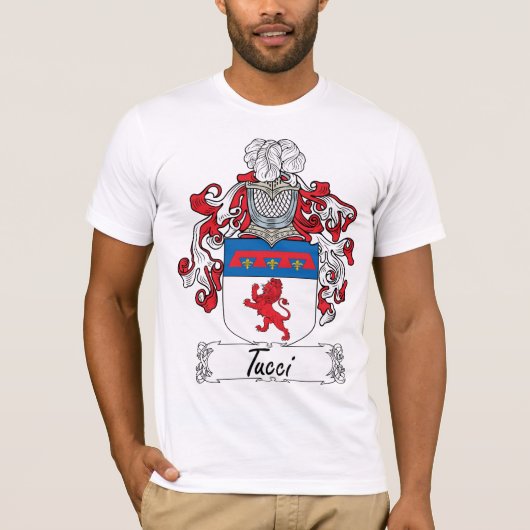 Tucci Family Crest T-shirt (Voorkant)