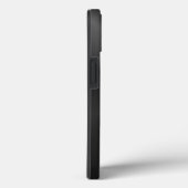 Tuck en Roll: Blalck geborsteld metaal Case-Mate iPhone Case (Achterkant / Rechts)