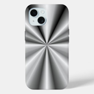 Tuck en Roll - geborsteld metaal iPhone 15 Case