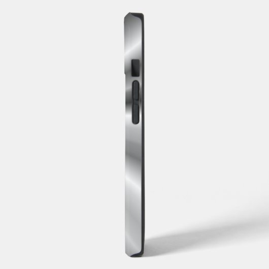 Tuck en Roll van geborsteld metaal Case-Mate iPhone Case (Achterkant / Links)