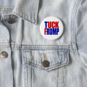 "TUCK FRUMP" 2,25 inch Ronde Button 5,7 Cm (In situ)
