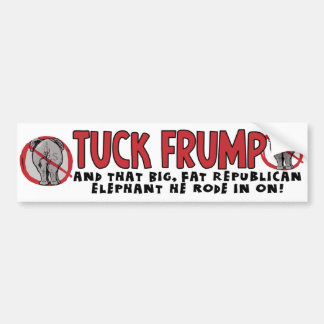 Tuck Frump Bumpersticker