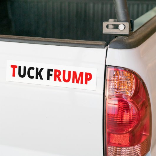 Tuck Frump Bumpersticker (Op Truck)