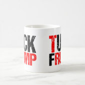 Tuck Frump Funny Anti Donald Trump Koffiemok (Center)