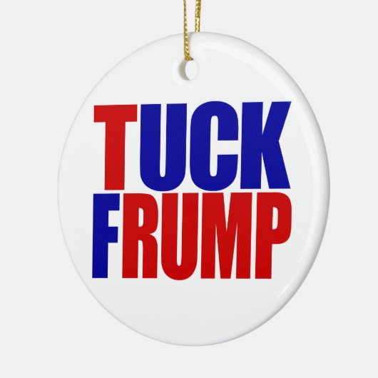 "TUCK FRUMP" KERAMISCH ORNAMENT (Links)