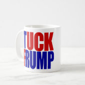 "TUCK FRUMP" (linkshandig) Koffiemok (Voorkant links)