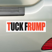 TUCK FRUMP -.png Bumpersticker (Op auto)