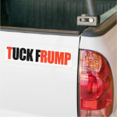 TUCK FRUMP -.png Bumpersticker (Op Truck)