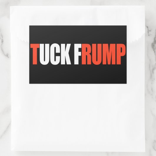 TUCK FRUMP - - .png Rechthoekige Sticker (Tas)