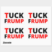Tuck Frump Rechthoekige Sticker (Vel)