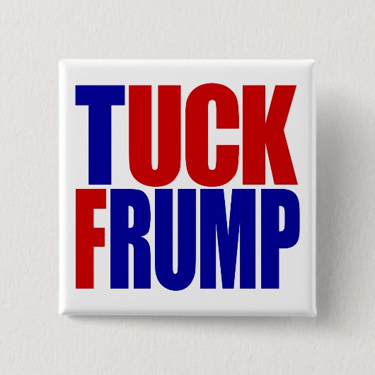 "TUCK FRUMP" VIERKANTE BUTTON 5,1 CM (Voorkant)