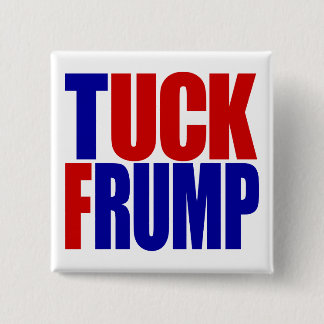 "TUCK FRUMP" VIERKANTE BUTTON 5,1 CM