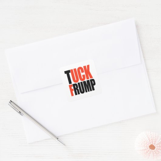 TUCK FRUMP VIERKANTE STICKER (Envelop)