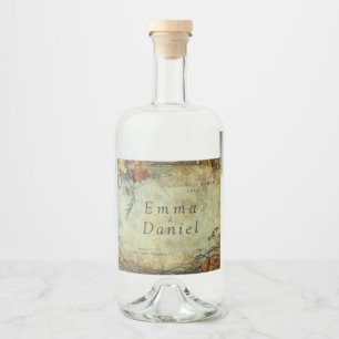 Tuckborough Whiskey Bruiloft Likeurfles Etiket