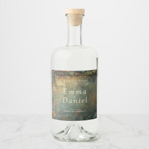 Tuckborough Whiskey Bruiloft Likeurfles Etiket