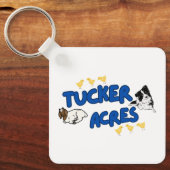 Tucker Acres dubbelzijdige Sleutelhanger (Voorkant)