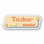 Tucker, Arkansas Sticker (Voorkant)