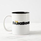 Tucker Chinn- myFarcebook.com Cosmetic Surgeon Tweekleurige Koffiemok (Links)