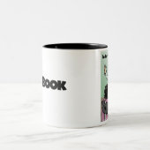Tucker Chinn- myFarcebook.com Cosmetic Surgeon Tweekleurige Koffiemok (Center)