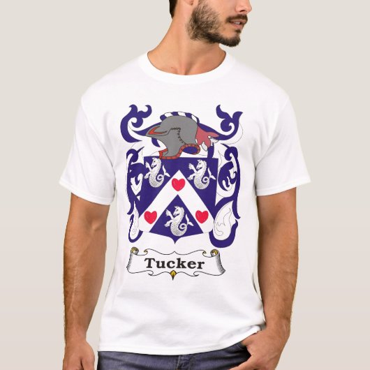 Tucker Family Coat of Arms T-shirt (Voorkant)