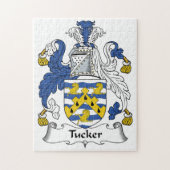 Tucker Family Crest Legpuzzel (Verticaal)