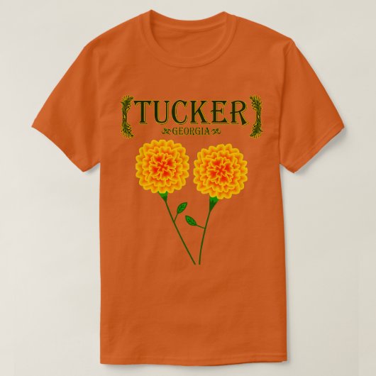 Tucker Georgia TShirt (Design voorkant)