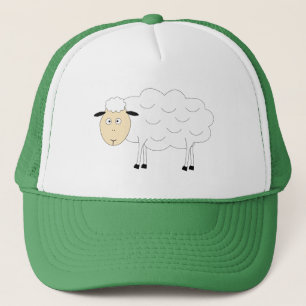Tucker Hat van schapenpersonage Trucker Pet