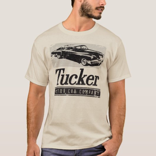 Tucker Motorauto met -oprolmechanisme T-shirt (Voorkant)