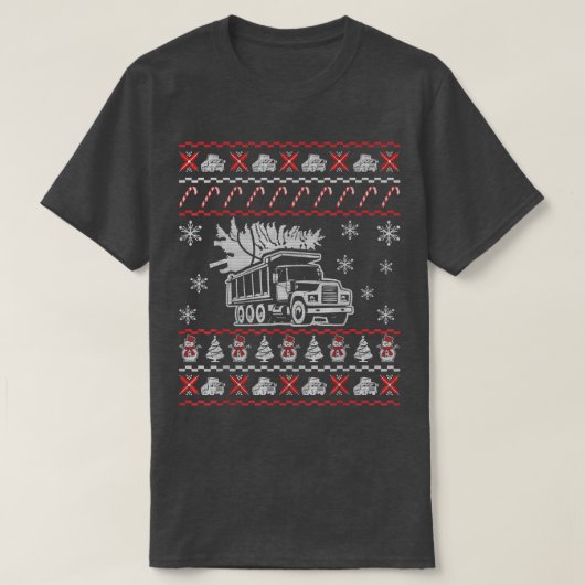 Tucker Ugly kerstSweater Funny Giften for Wom T-shirt (Design voorkant)