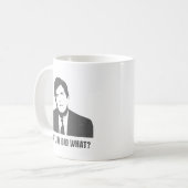 Tucker - wacht, hij deed wat? mok (Voorkant links)