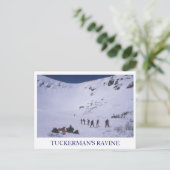 Tuckerman's Ravine Mount Washington Briefkaart (Staand voorkant)