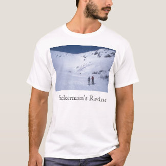 Tuckerman's Ravine Skiiers Mount Washington T-shirt