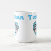 Tuckernaam met orka's, koffie-Mok Koffiemok (Center)