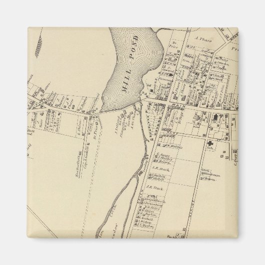 Tuckerton, New Jersey Magneet (Voorkant)
