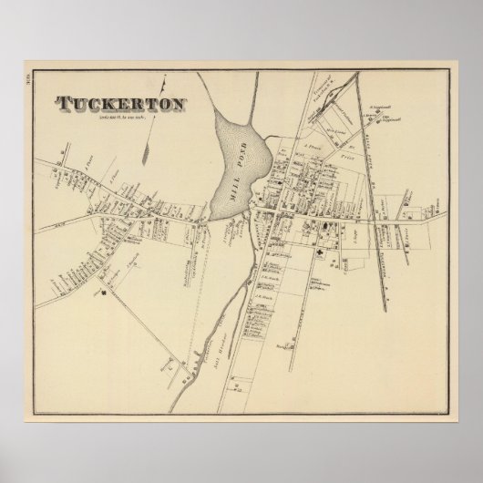 Tuckerton, New Jersey Poster (Voorkant)