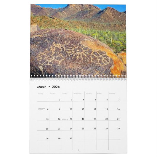TUCSON 2022-kalender Kalender (Mar 2026)