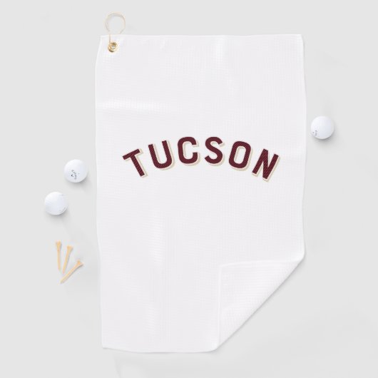 Tucson, Arizona Arch Golfhanddoek (Insitu)