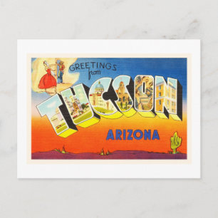 Tucson Arizona AZ Old Vintage Travel Souvenir Briefkaart