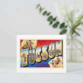 Tucson Arizona AZ Vintage Grote letter Briefkaart  (Staand voorkant)