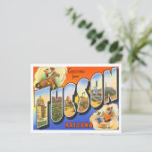 Tucson, Arizona  Big Letters Briefkaart (Staand voorkant)