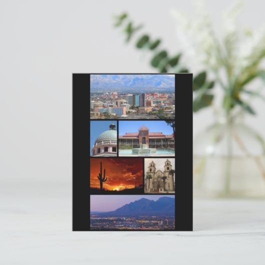 Tucson, Arizona Briefkaart (Staand voorkant)