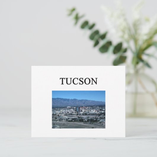TUCSON arizona Briefkaart (Staand voorkant)